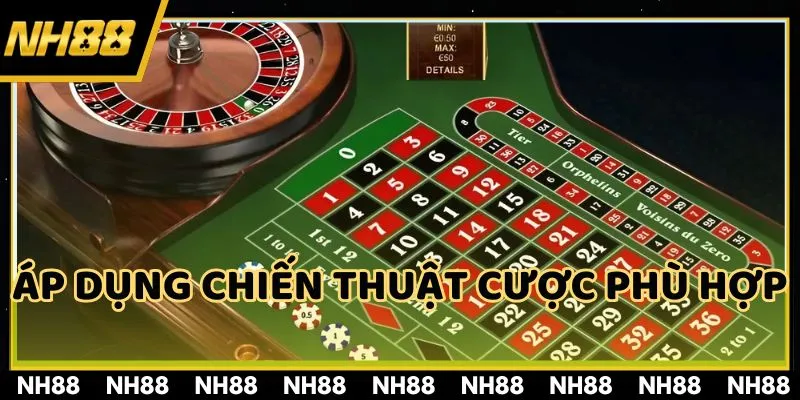 Áp dụng linh hoạt để thắng Roulette NH88